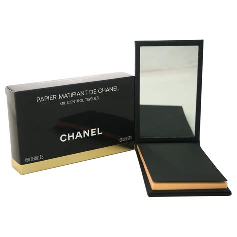 chanel oil control tissues